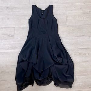 Porto navy blue tank dress